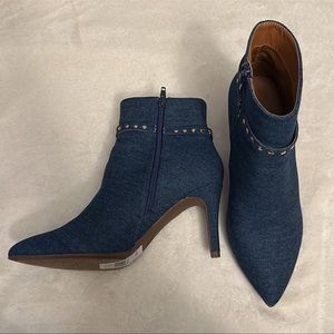 Denim Booties